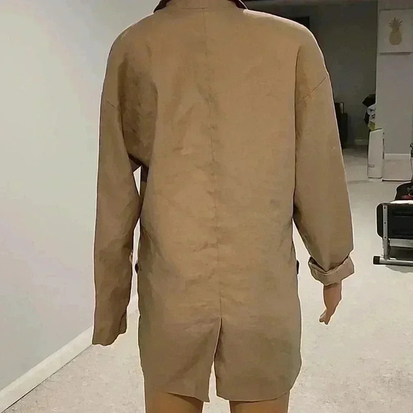 Adam Douglass Adrianna Papell linen blazer - Picture 7 of 9